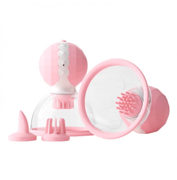 MizzZee - Shuyue Breast Rotation Suction Cup (Chargeable - Pink) MizzZee - Shuyue Breast Rotation Suction Cup (Chargeable - Pink)